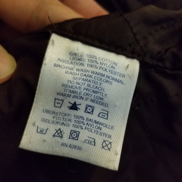 Lands End All Year Field Jacket - Insulated, Corduroy collar - Picture 9 of 10